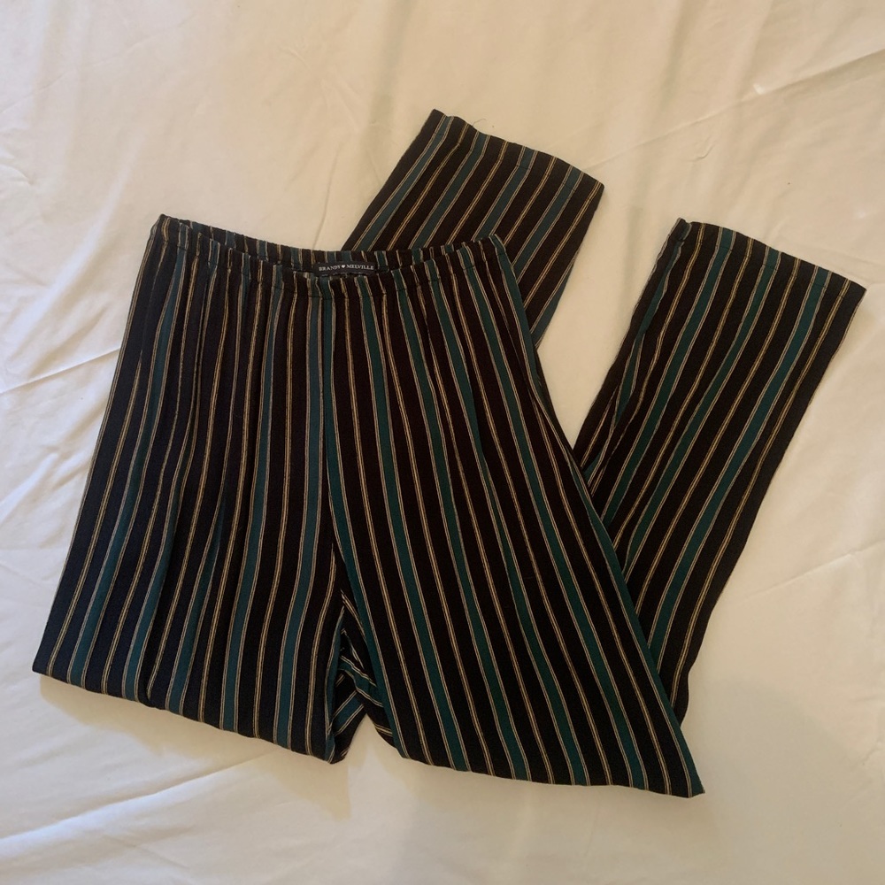 Striped Brandy Melville Pull-on Pants